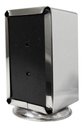 Ver imagem 7 de Porta Guardanapo Aço Inox Para Restaurantes - 5 Unidades:Deitado