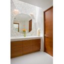 Ver imagem 1 de Espelho Redondo Lapidado fixado com botões - 50cm