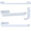 Ver imagem 1 de Kit de Acessórios para Banheiro Branco 4 Peças Fs.plus