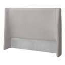 Ver imagem 2 de Cabeceira Estofada Montreal 205cm para Cama Box King Size Bouclê Cinza Claro