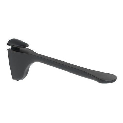 Suporte Para Prateleira Pelicano Preto Fosco - 6 Unidades