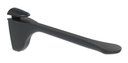 Ver imagem 1 de Suporte Para Prateleira Pelicano Preto Fosco - 6 Unidades