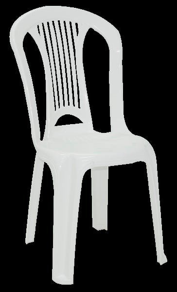 Kit 4 Cadeira Atlântida PVC Branca Tramontina - 3