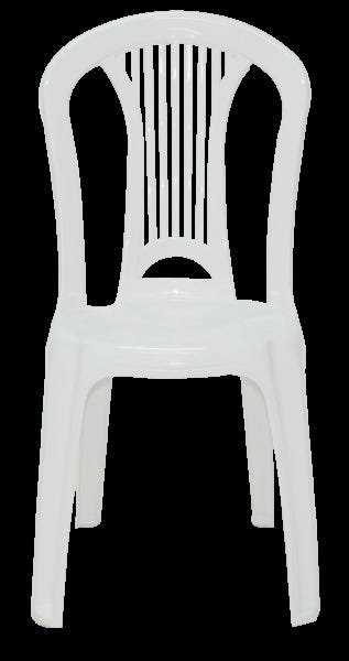 Kit 4 Cadeira Atlântida PVC Branca Tramontina - 2