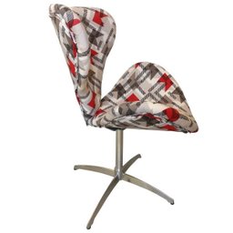 Poltrona Atraente Slim Lisa Belize Base Giratória Alumínio - 2