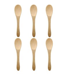 Conjunto de 6 Mini Colheres de Bambu Oikos - 4