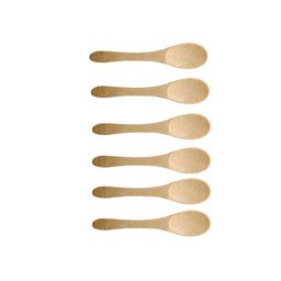 Conjunto de 6 Mini Colheres de Bambu Oikos - 6