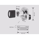 Ver imagem 3 de Fechadura simples para porta de vitrine ou rack