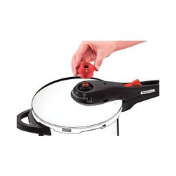 Panela de Pressão Tramontina Solar Inox 3l - Fundo Triplo - 4 Panela de Pressão Tramontina Solar Inox 3l - Fundo Triplo - 4