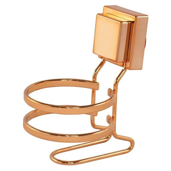 Suporte Para Algodão Sabonete Líquido Fixação de Ventosa Cobre - 1