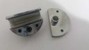 Ver imagem 2 de Dobradiça meia-lua para rack vitrine porta de vidro de 4 a 6mm