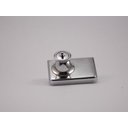 Ver imagem 5 de Fechadura dupla para porta de vitrine ou rack