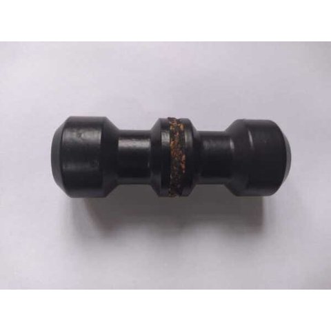 Puxador para box de banheiro ou janela de vidro temperado preto