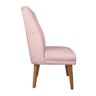 Cadeira de Jantar Helena Suede Rosa Bebe - Dominic Decor - 3