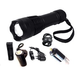 Lanterna  Super Led T9 P50 +suporte P/Bike - 1