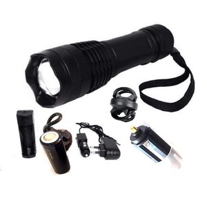 Lanterna  Super Led T9 P50 +suporte P/Bike