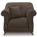 Ver imagem 7 de Kit 2 Poltronas Decorativas Retro Polo Veludo 2231 Ezz