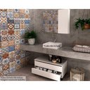 Ver imagem 1 de Conjunto de Banheiro Balcão C/ Rodizios Bn3603 S/ Cuba 80cm e Armário C/ Espelho Bn3602 Branco -