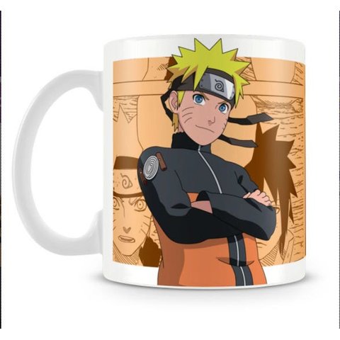 Caneca Reta Personalizada Uzumaki Naruto