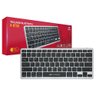 Teclado Bluetooth C3tech K-bt50bk, Recarregável, Layout Pt-br, Funções Multimídia - 1