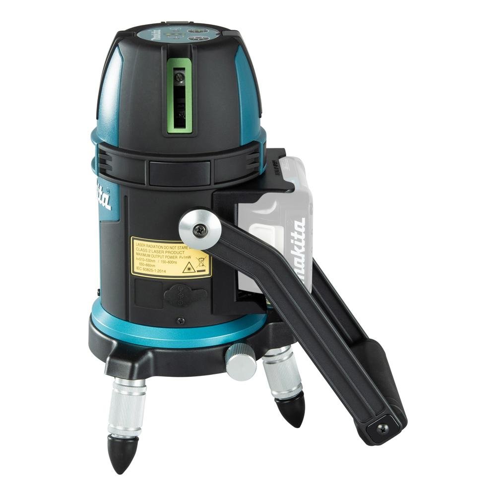 Nivelador Laser Tripe 2 Verticais 1 Horizontais sem Fio 12v com Óculos Maleta Sk209gdz Makita - 5