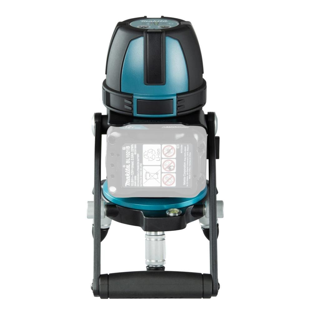 Nivelador Laser Tripe 2 Verticais 1 Horizontais sem Fio 12v com Óculos Maleta Sk209gdz Makita - 3