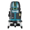 Nivelador Laser Tripe 2 Verticais 1 Horizontais sem Fio 12v com Óculos Maleta Sk209gdz Makita - 2