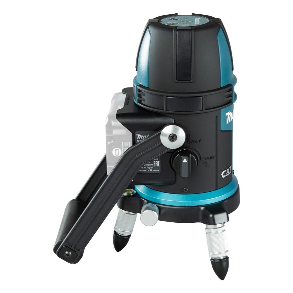 Nivelador Laser Tripe 2 Verticais 1 Horizontais sem Fio 12v com Óculos Maleta Sk209gdz Makita - 9