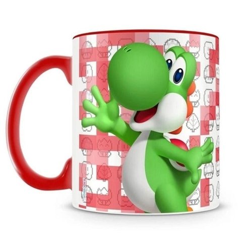 Caneca Reta Personalizada Yoshi
