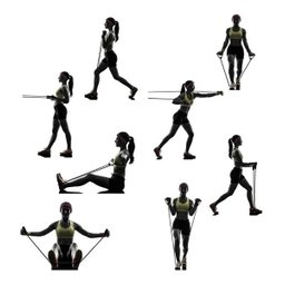 Kit Elástico Extensor 11 Itens Musculação Funcional Em Casa - 7