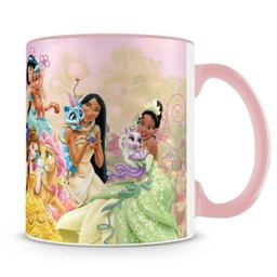Caneca Reta Personalizada Princesas Disney - 2