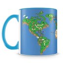 Ver imagem 1 de Caneca Reta Mapa Mundi Mario Bros