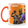 Caneca Reta Personalizada Fortnite (laranja) - 1
