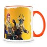 Caneca Reta Personalizada Fortnite (laranja) - 3