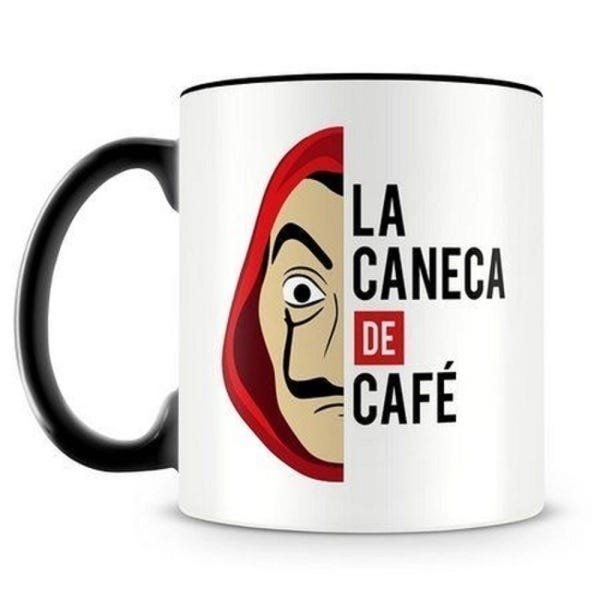 Caneca Reta La Caneca de Café