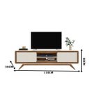 Ver imagem 4 de Rack Channel 1.5 Nature/off White - Fabri Móveis