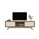 Ver imagem 1 de Rack Channel 1.5 Nature/off White - Fabri Móveis