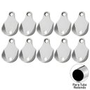 Ver imagem 1 de Suporte para Tubo Cabideiro Lateral Redondo 10 Peças