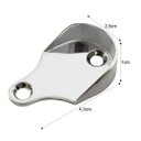 Ver imagem 2 de Suporte para Tubo Cabideiro Lateral Redondo 10 Peças