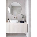 Ver imagem 3 de Espelho redondo lapidado autoadesivo dupla face 60cm