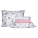 Ver imagem 1 de Jogo de Cama Duplo Casal 4 Peças 140 Fios 250x220cm Amelie Realce Premium - Sultan