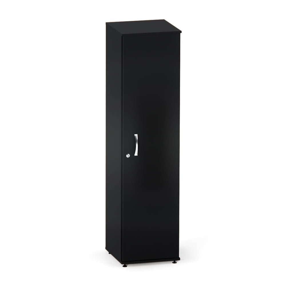 Torre Nicho de Madeira com Porta P25 Pandin 160 Cm Preto