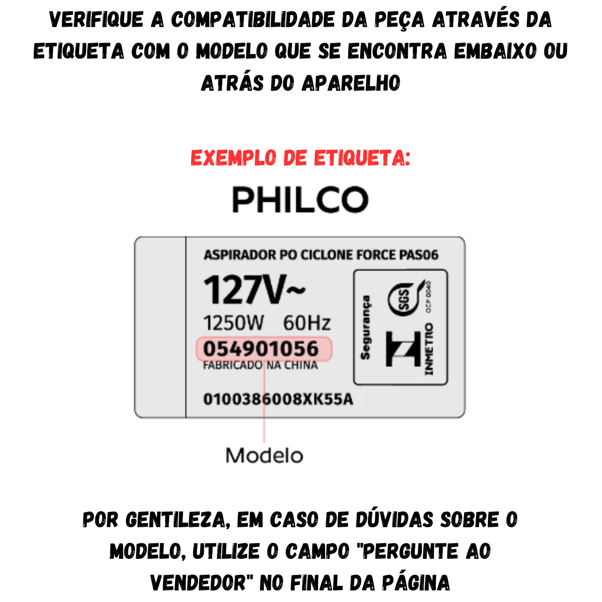 Induzido Completo 127v para Furadeira Philco Pfu01 Original - 7