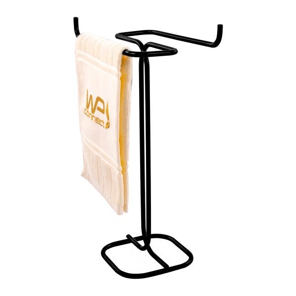 Toalheiro de Bancada Para Tolhas de Mãos Duplo Preto - Wp Connect - 1