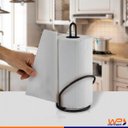 Ver imagem 3 de Suporte Porta Rolo Papel Toalha Preto Fosco - Future