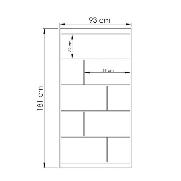 Conjunto Home Office com Escrivaninha e Estante para Livros Móveis - 5