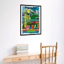 Ver imagem 1 de Quadro Decorativo Poster Salvador Bahia - 70x50cm:moldura Branca