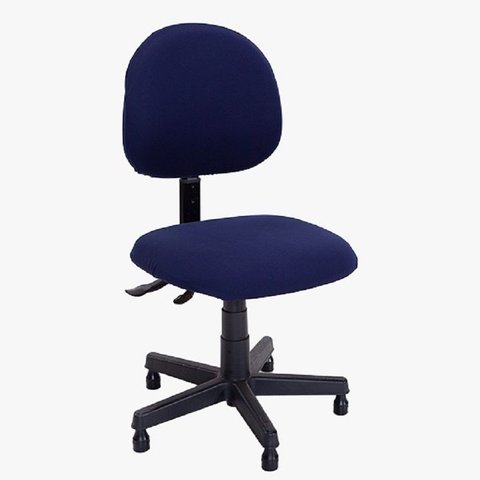 Capa de Cadeira de Escrítório e Longarina Encosto e Assento Malha 2 Peças:azul Marinho