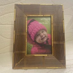 Porta Retrato 10x15 em com Moldura em Madeira Beadecor - 2