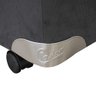 Cama Box Baú Castor Casal Bi Partido Vellus Cinza 138x188x35cm - 4